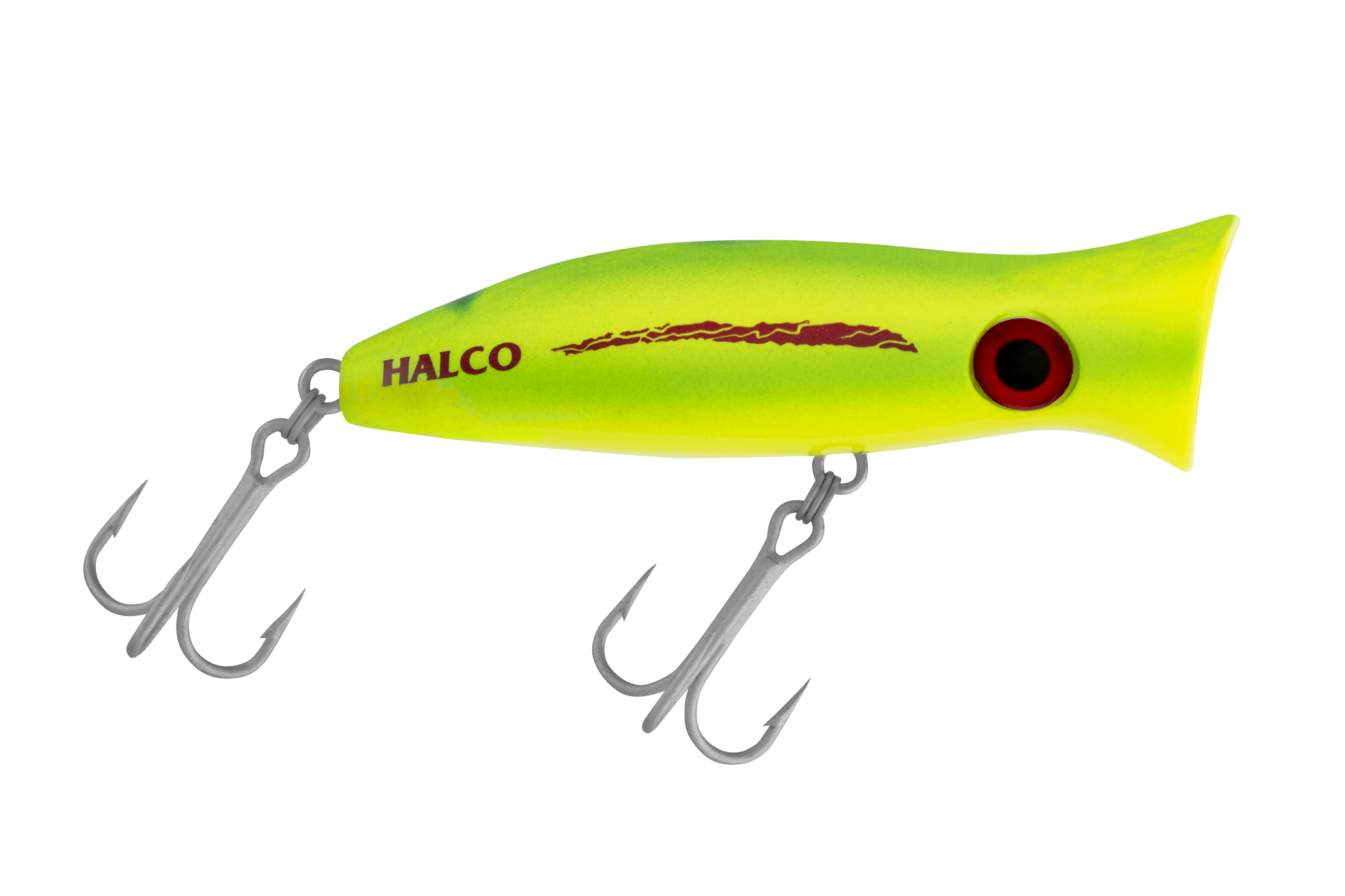 Halco Roosta Popper Surface Lure 135mm Liquid Lime