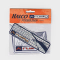 Halco x Rusty Sticker Pack