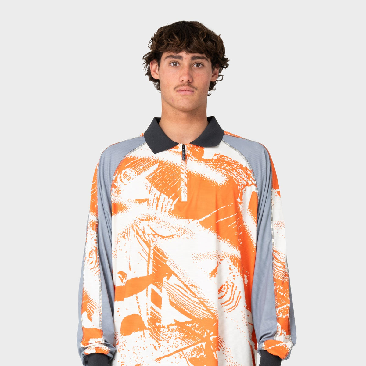 Halco x Rusty Long Sleeve Fishing Polo