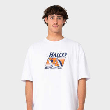 Halco x Rusty Short Sleeve Tee White