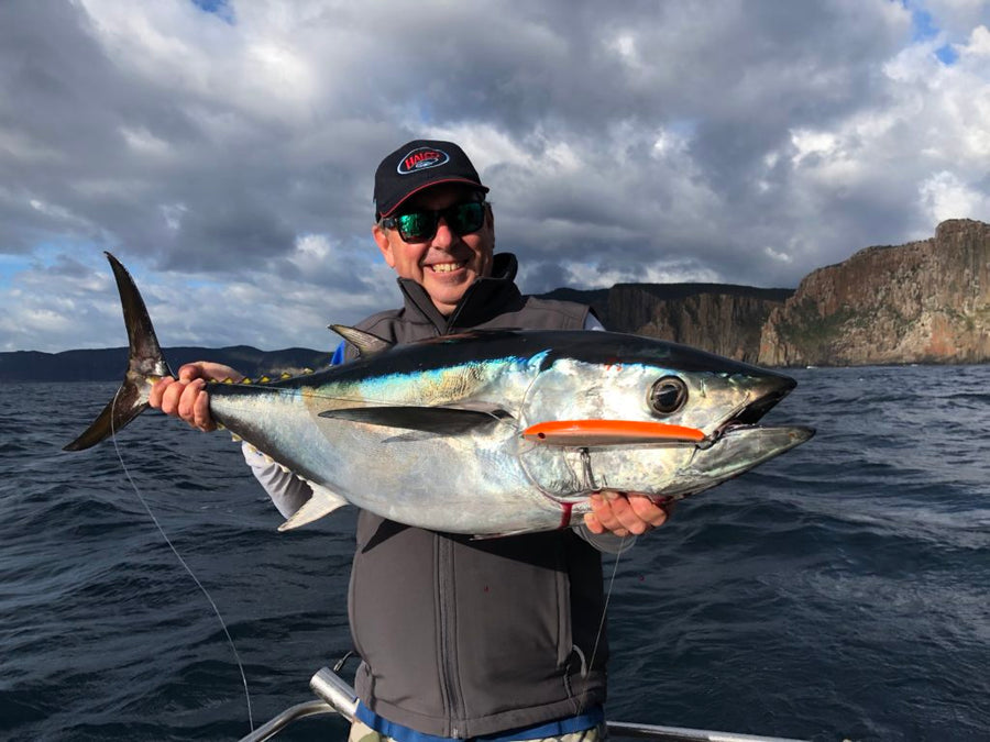 Tuna caught on a Halco lure