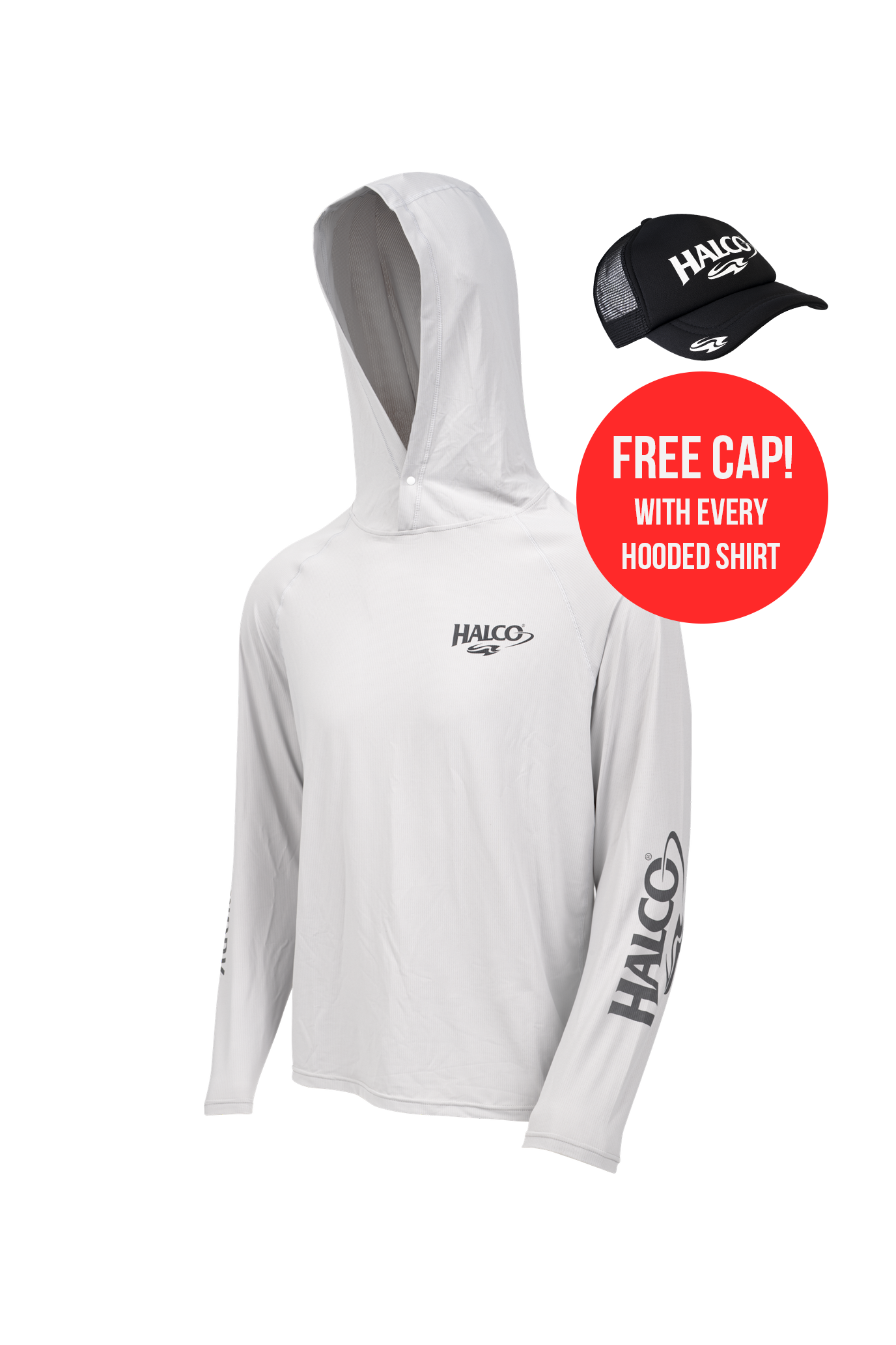Marlin Hooded Fishing Shirt