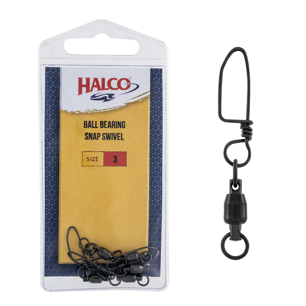 Ball Bearing Swivel with Coastlock Snap – Halco Lures