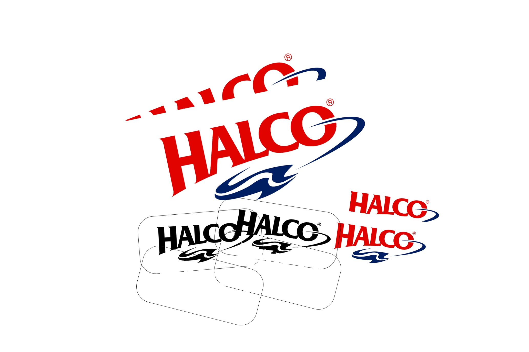Halco Sticker Pack